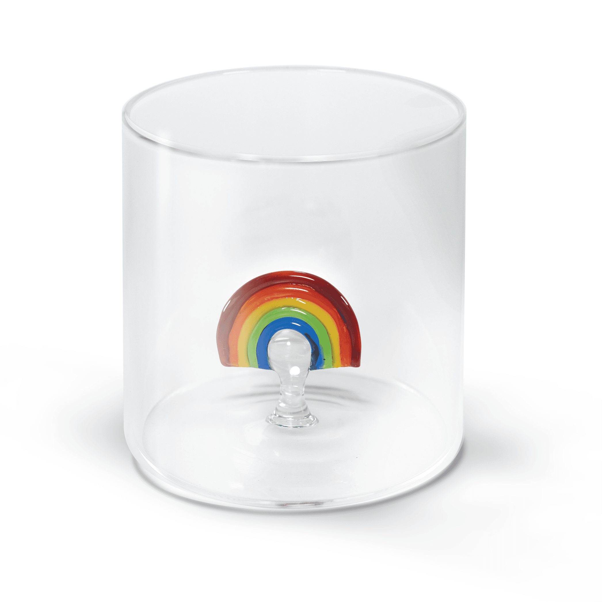 Gobelet en verre arc-en-ciel - WD