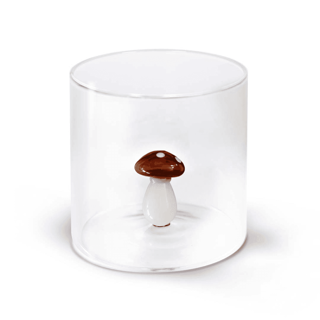 Gobelet en verre champignon - WD
