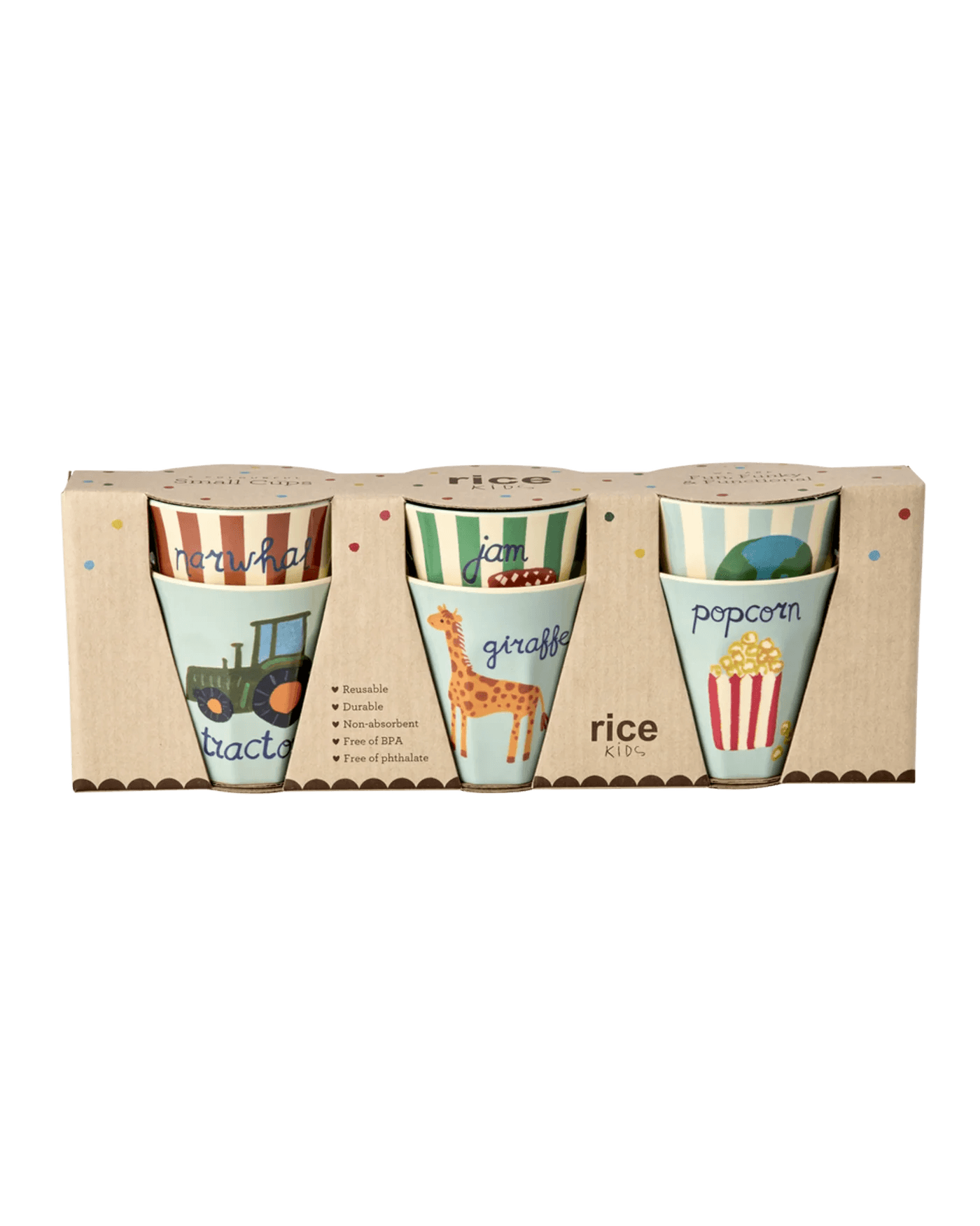 Petit Gobelet - Bleu - Pack de 6