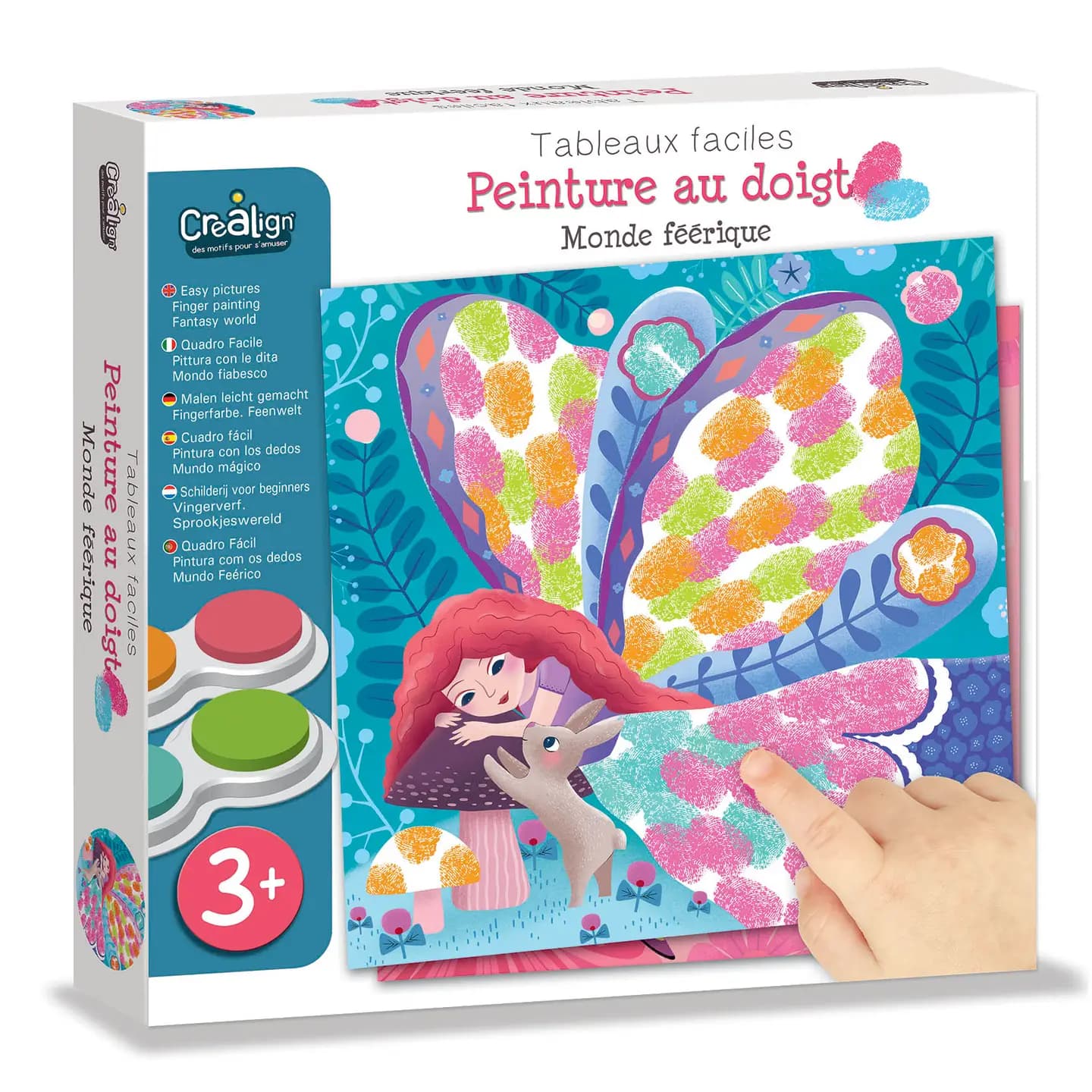 Peinture au doigt "Monde féérique"