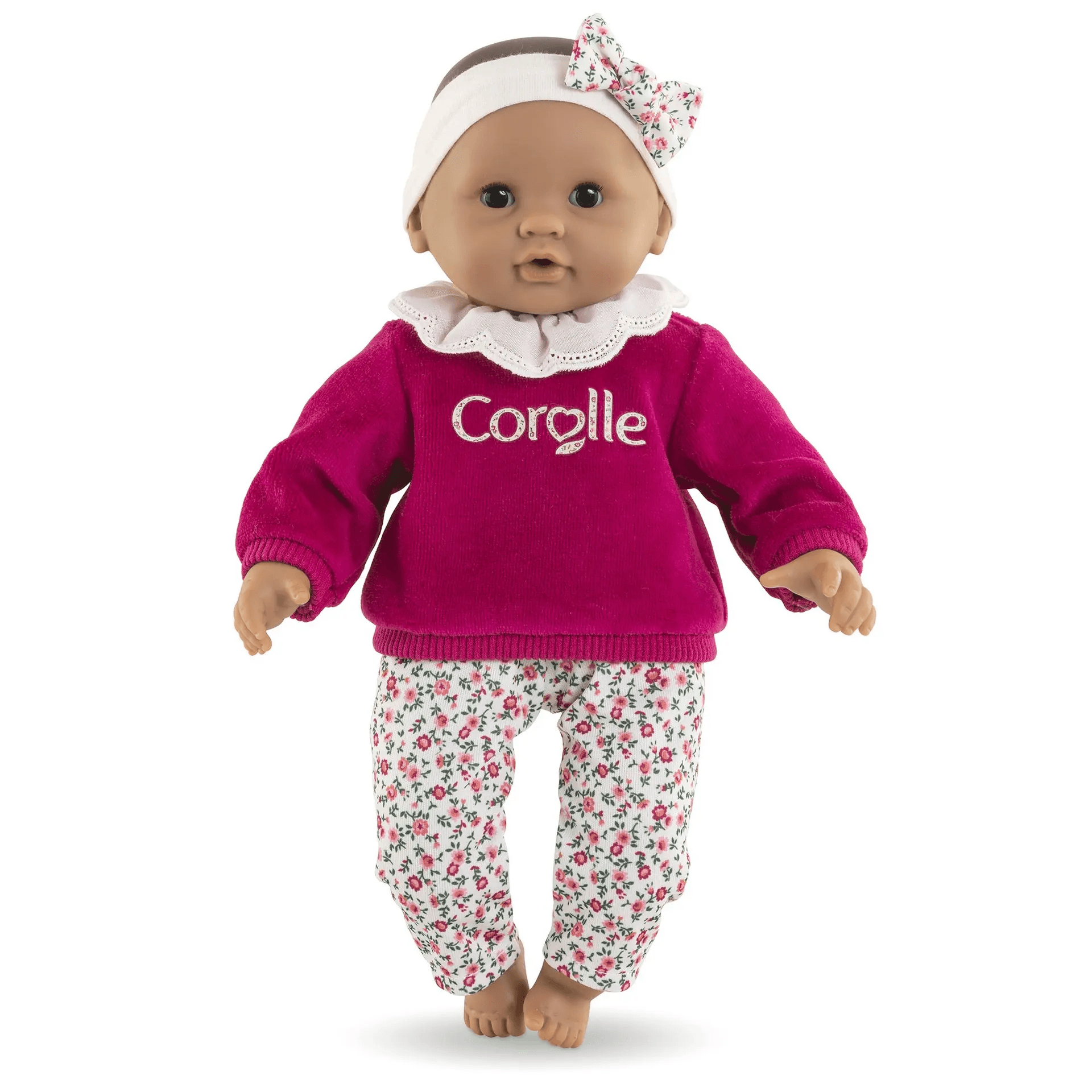Mon premier poupon 30 cm - Bébé câlin Maria Rose grenadine