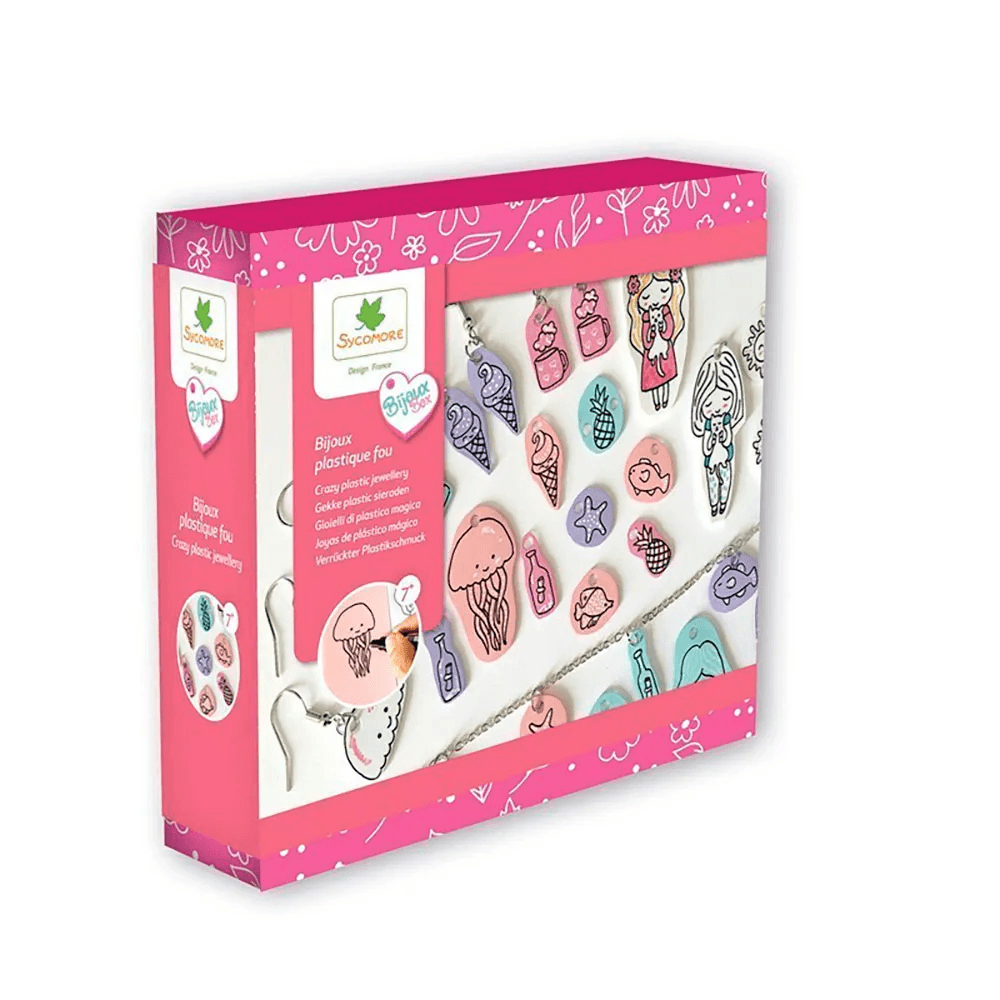 Coffret de création de bijoux en plastique fou - SYC