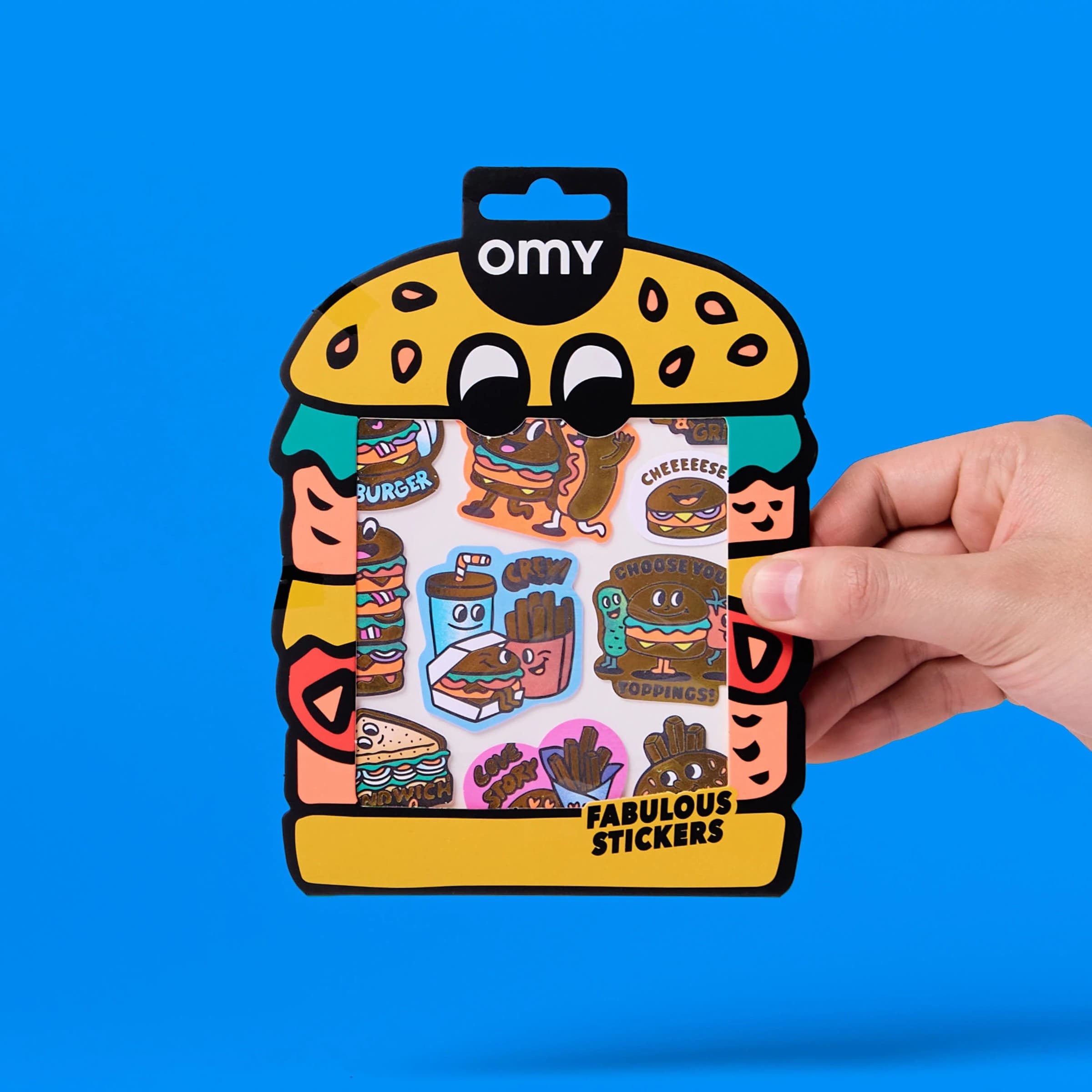Fabulous Stickers - Big - Burger