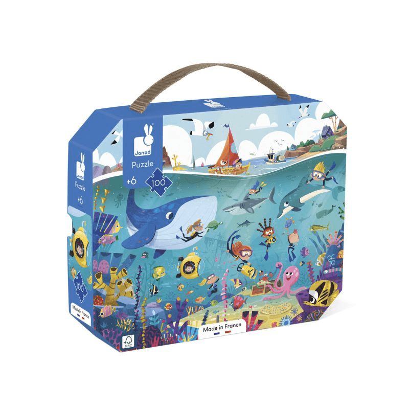 PUZZLE LES FONDS MARINS - 100 PCS
