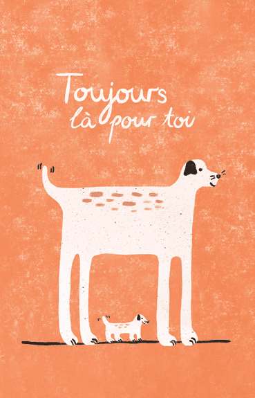 Toujours la pour toi - KIND MIND CARDS