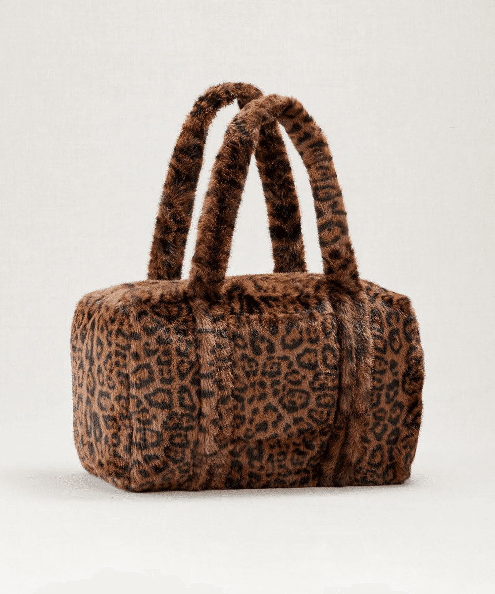 Sac Weekender - Léopard Foncé
