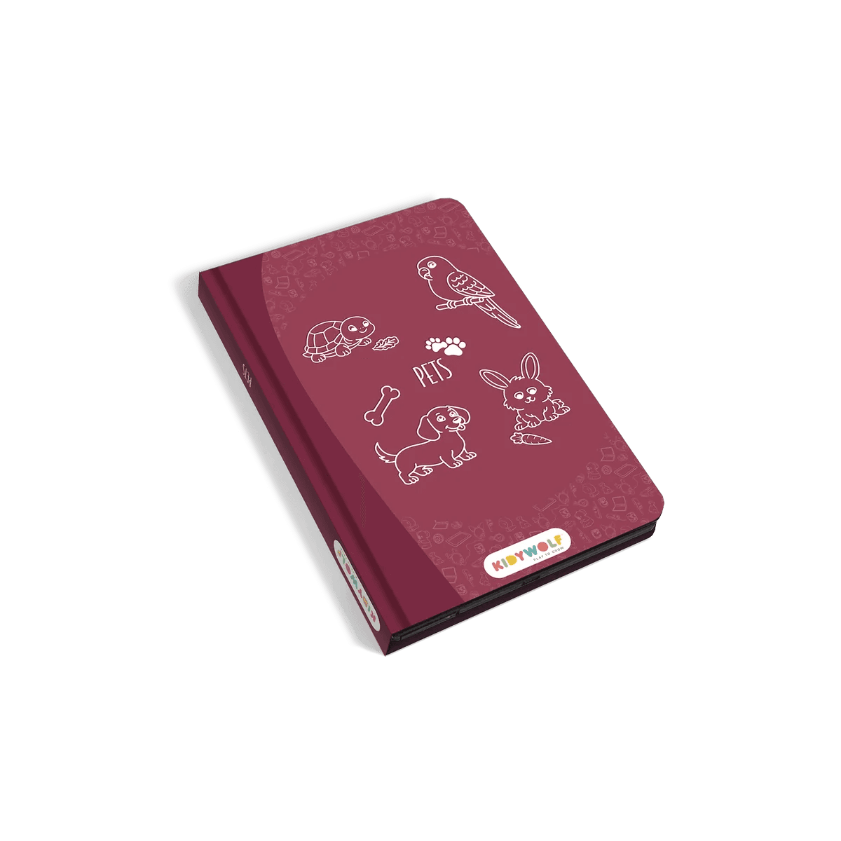 KIDYDRAW-MINI Tablette à dessin 30 Animaux de compagnie