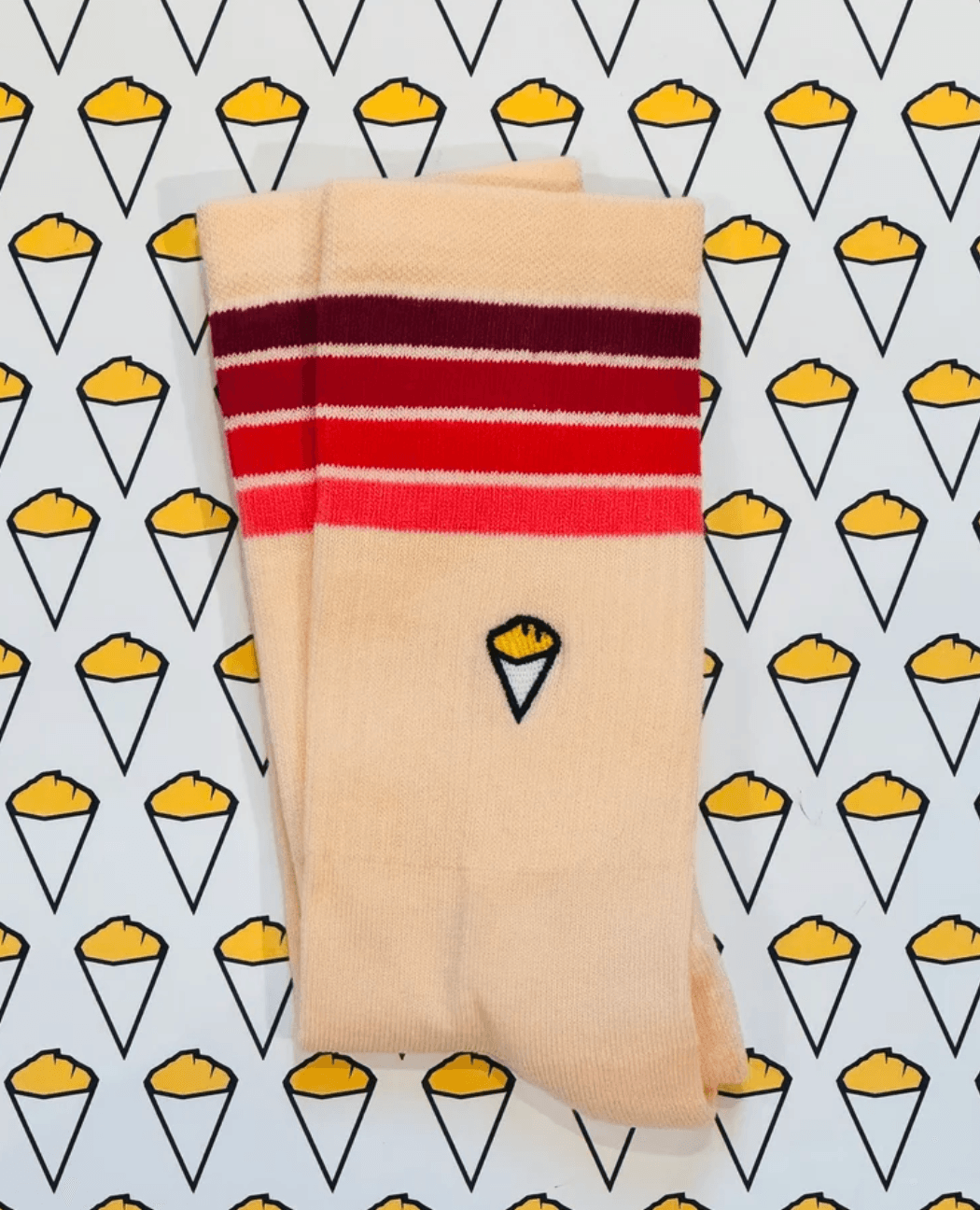 Chaussettes Sarah-Lou saumon Bshirt