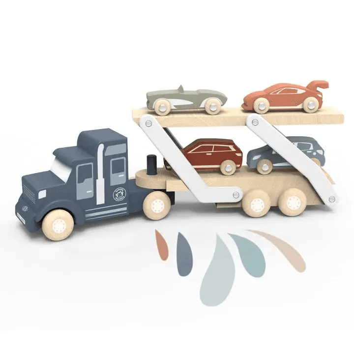 Camion transporteur avec 4 voitures / Speedy Monkey