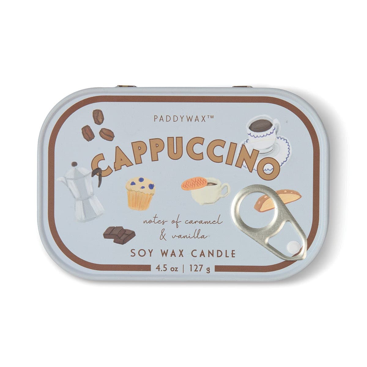 Cappuccino - Bistro 4.5 oz Tin Candle PW