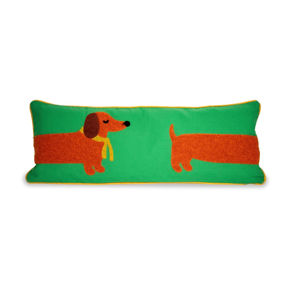 Coussin rembourré Teckel 20 x 55 cm