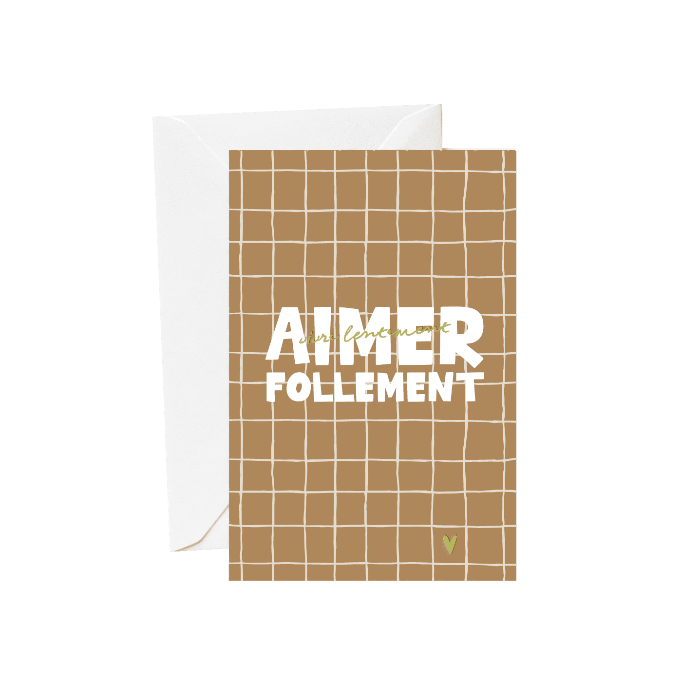 Carte postale - Aimer follement