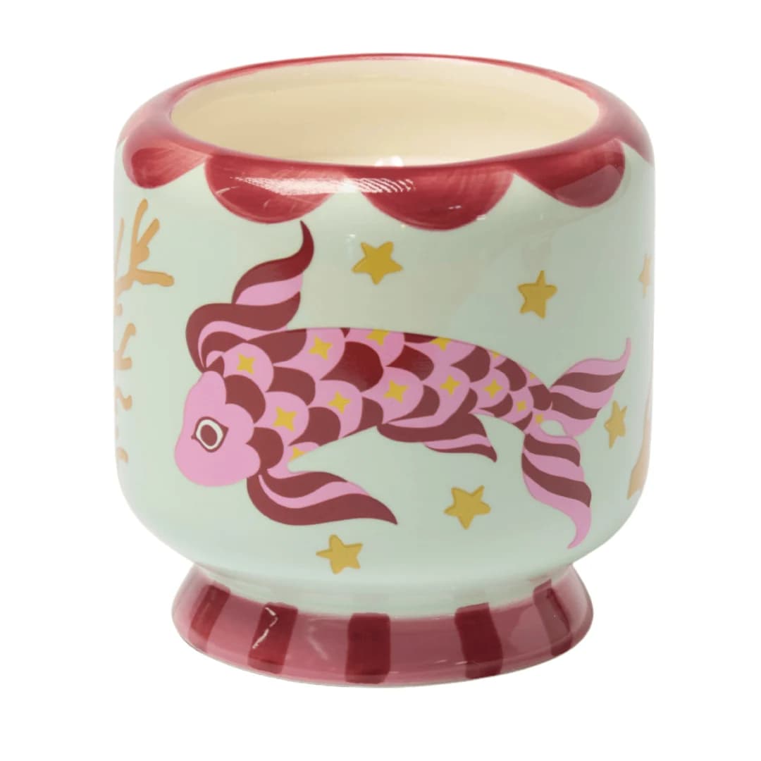 Bougie A Dopo Poisson Koi – Sel de mer et sauge