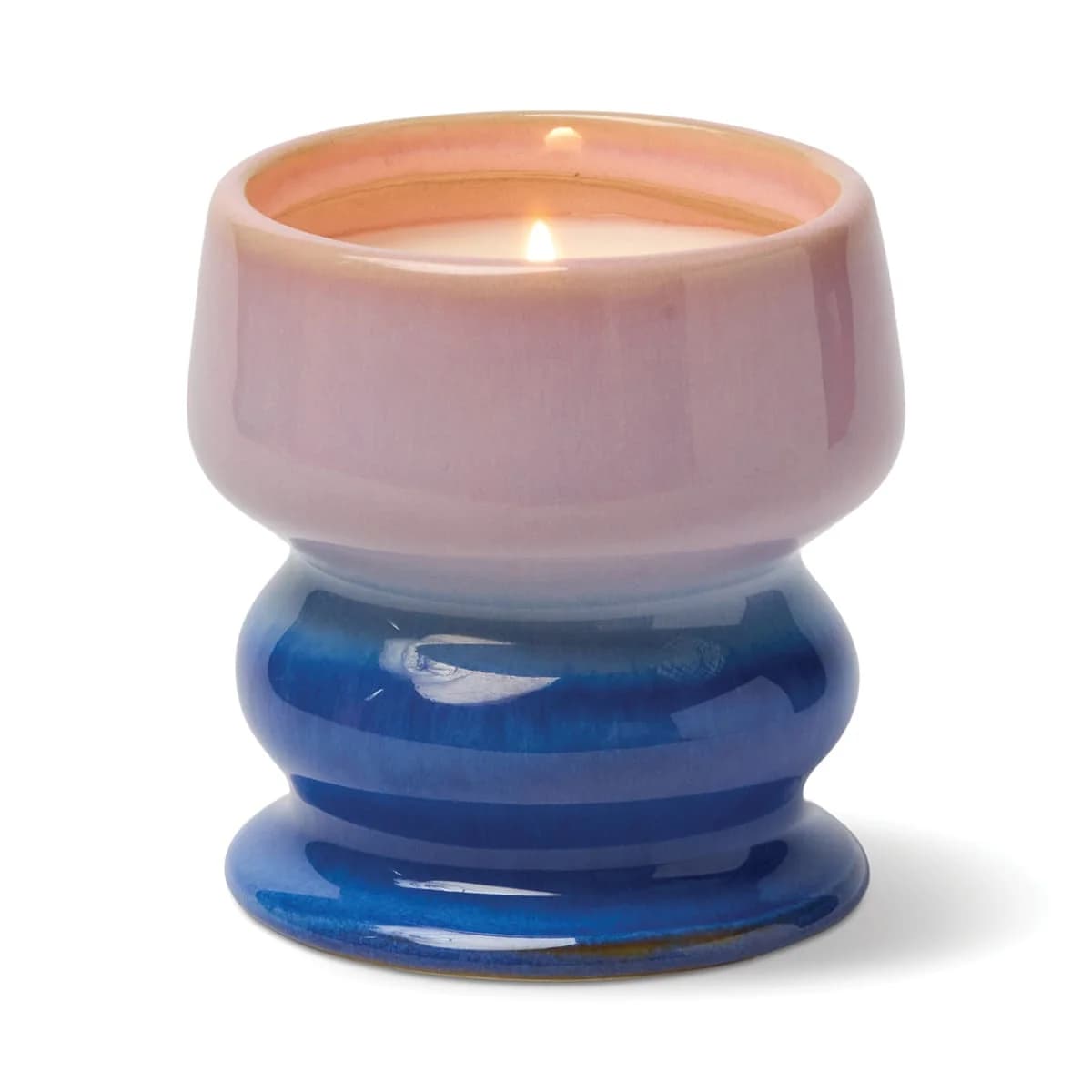 Bougie MELT dégradé bleu/lila - Teak & jasmin