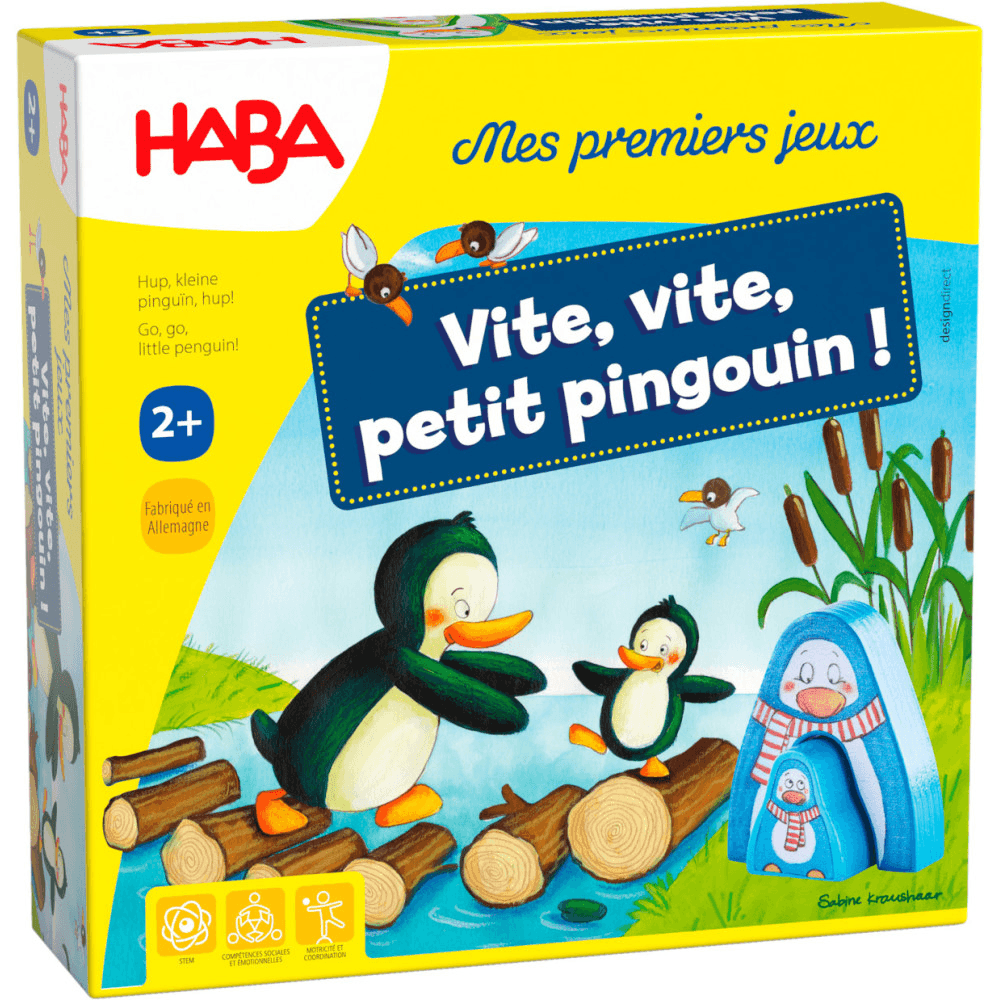Mes premiers Jeux : Vite, Vite, Petit Pingouin ! - HABA