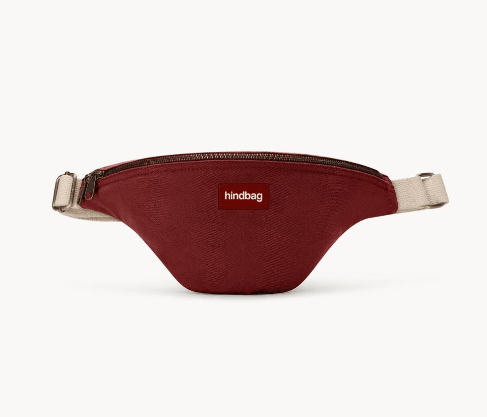 Sac banane olivia bordeaux