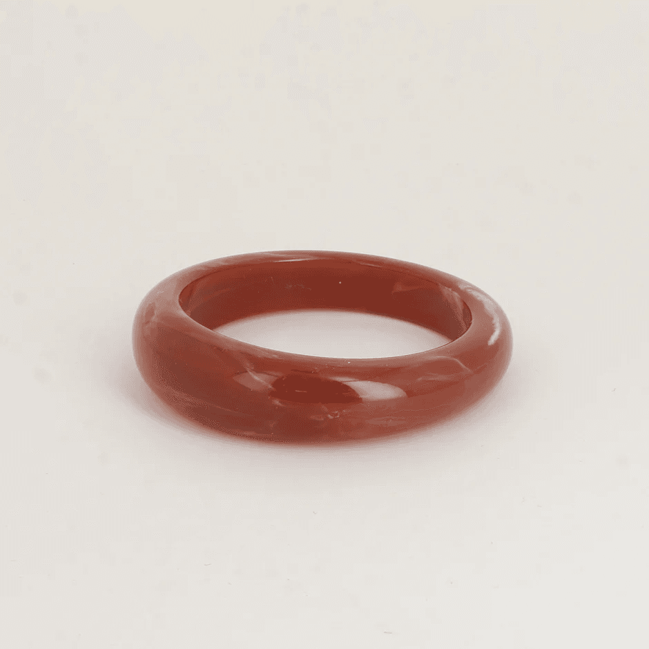 Manchette - anneau fermé, épais 10 à 20 mm - Rouge