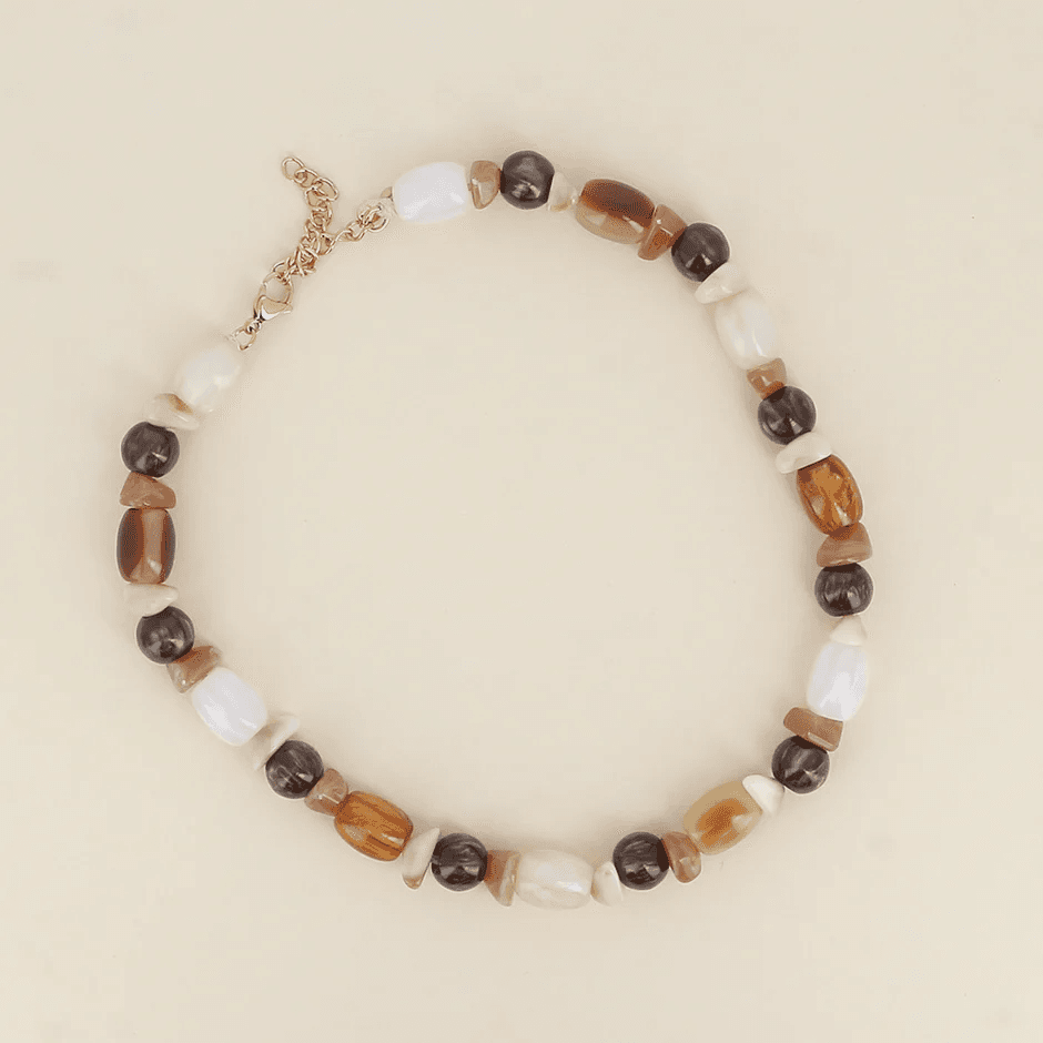 Collier Orévia - ambre