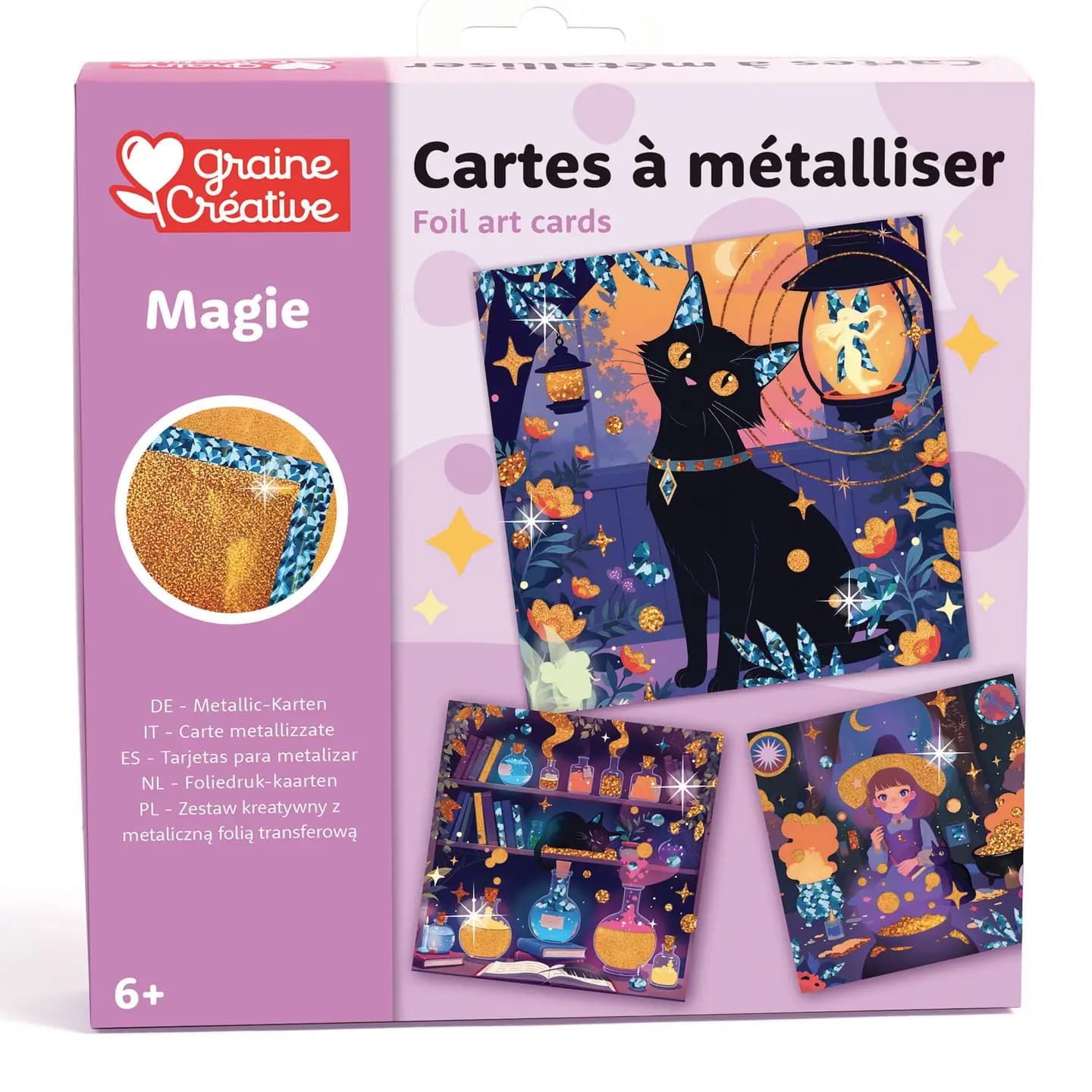 CARTE A METALLISER MAGIE